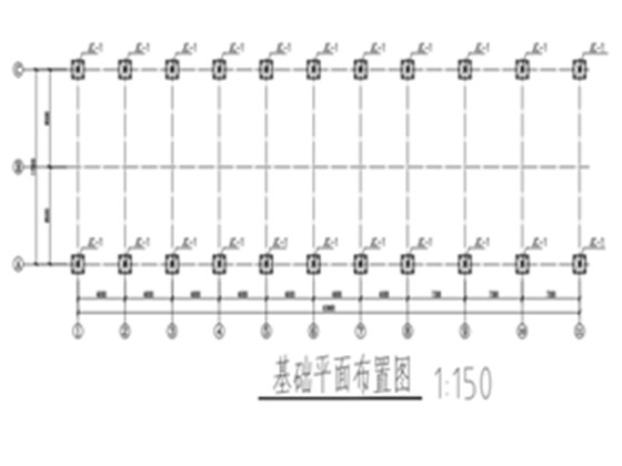 1.鋼結(jié)構(gòu)雨棚柱的布置平面圖.png